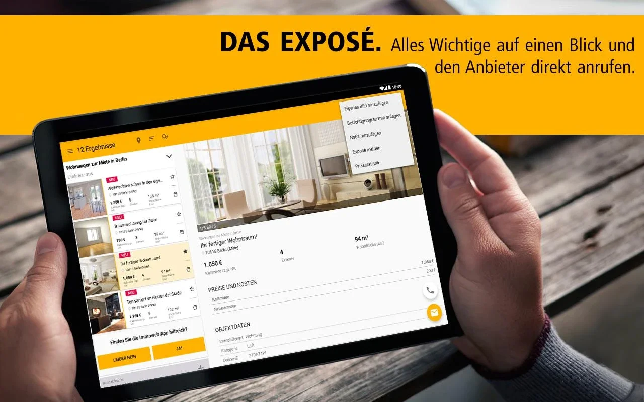 immowelt for Android - Find Your Home in Germany & Austria