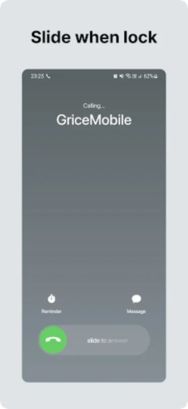 Phone by GriceMobile for Android - Seamless Call Management & Personalization