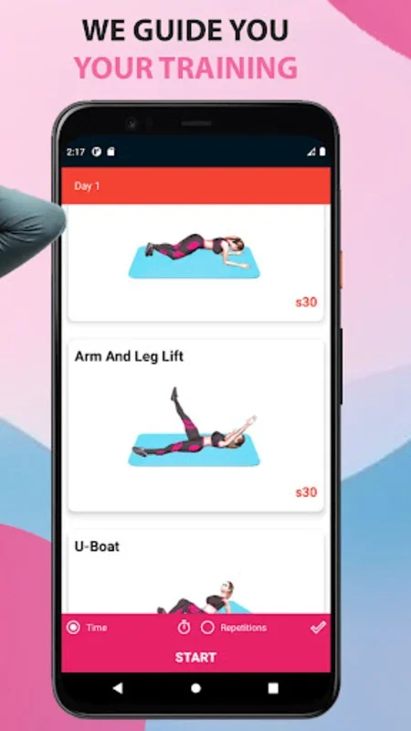 Small Waist Workout for Android - Download the APK from AppHuts