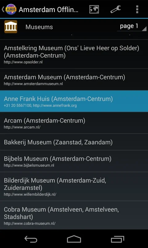 Amsterdam Map for Android - Seamless Offline Navigation