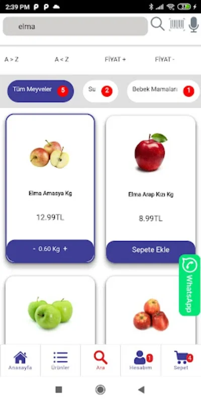 Gimat Sepeti for Android: Streamline Shopping with Delivery and Pickup Options