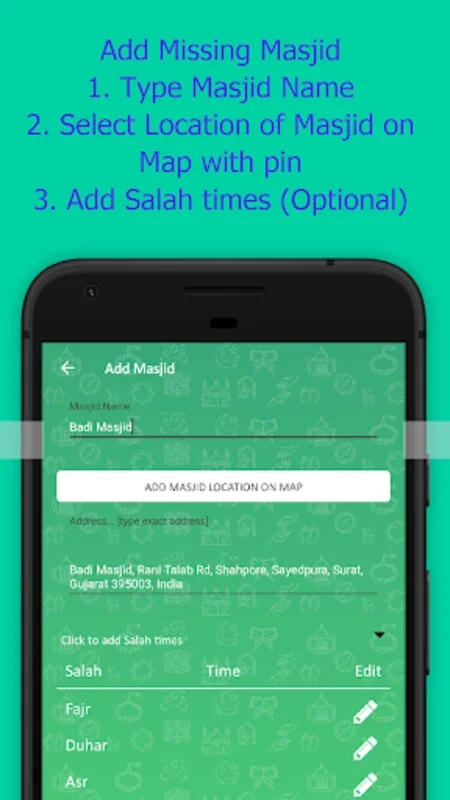 Salah Nearby for Android: Accurate Prayer Times App