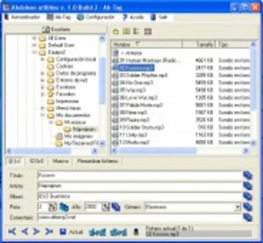 Abdaleon Utilities for Windows: Simplify MP3 Renaming