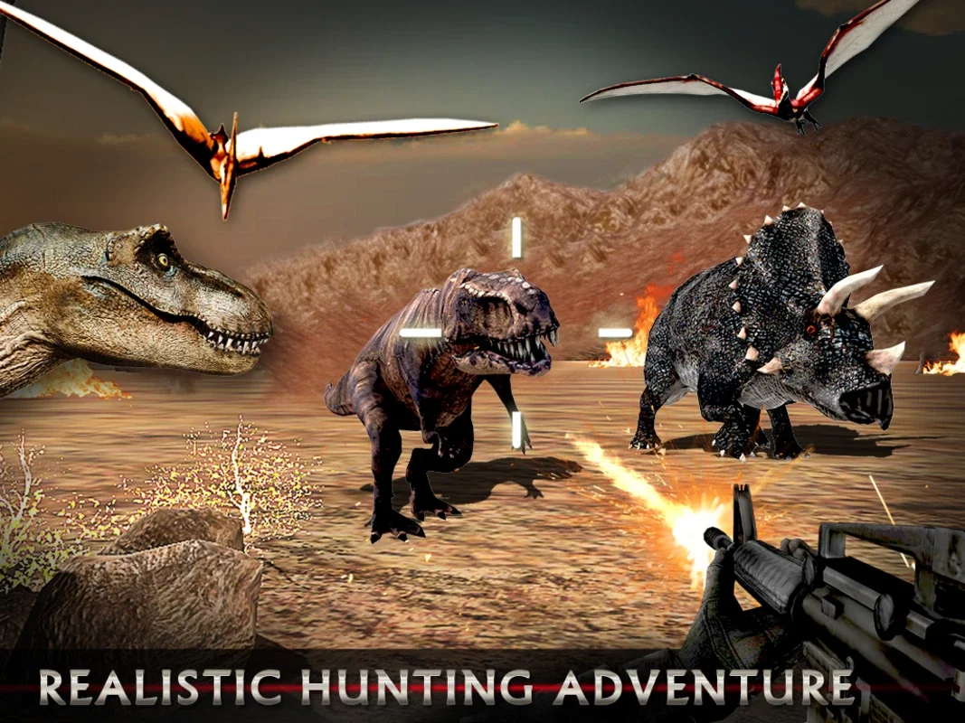 Dinosaur Hunt for Android - Thrilling Dino Adventure