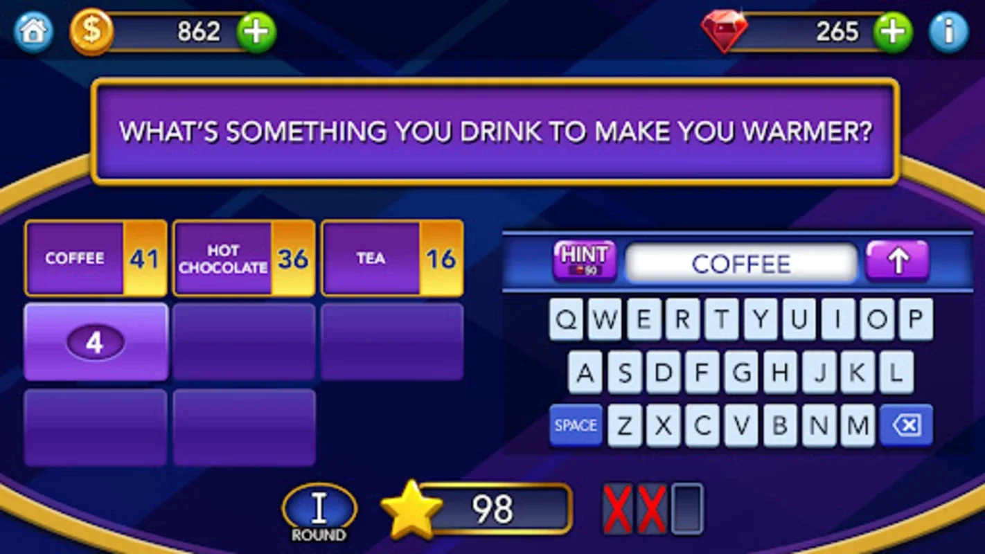 Fun Frenzy Trivia for Android: A Great Brain - Training Option