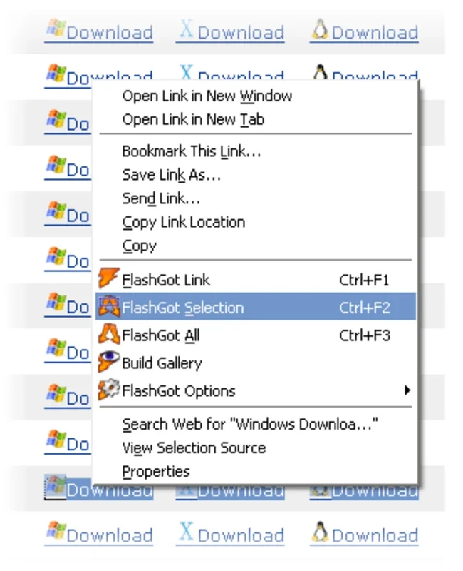 FlashGot for Windows - Free Download Manager for Mozilla Firefox