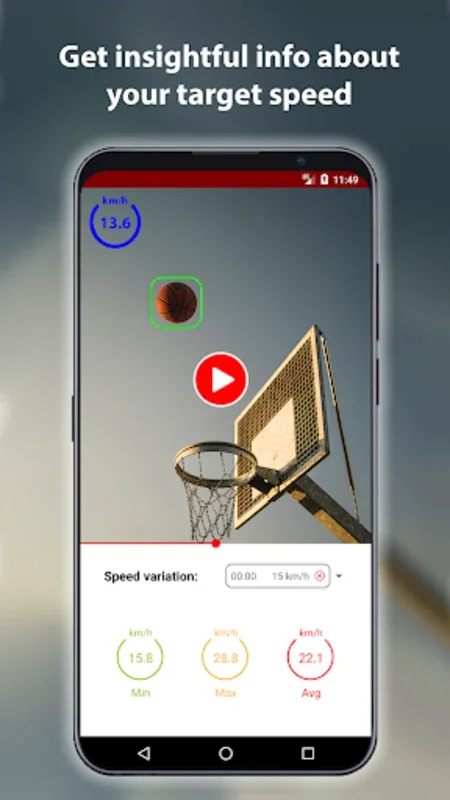 cSpeed: Ball Speed Radar for Android - Accurate Ball Speed Measurement