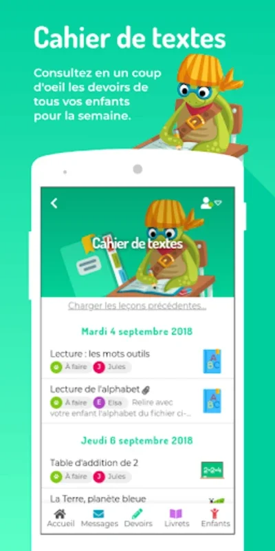 Educartable for Android - Stay Connected with School