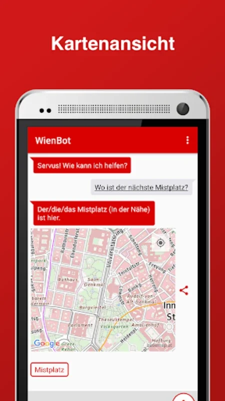 WienBot for Android - Your Digital Vienna Guide