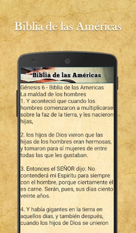 Biblia de las Américas for Android - Access Clear Spanish Scriptures