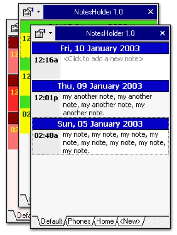 NotesHolder for Windows: Quick Note - Taking at Your Fingertips