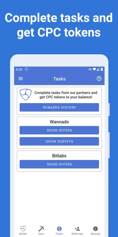 CPC for Android - Monetize Unused Internet Traffic