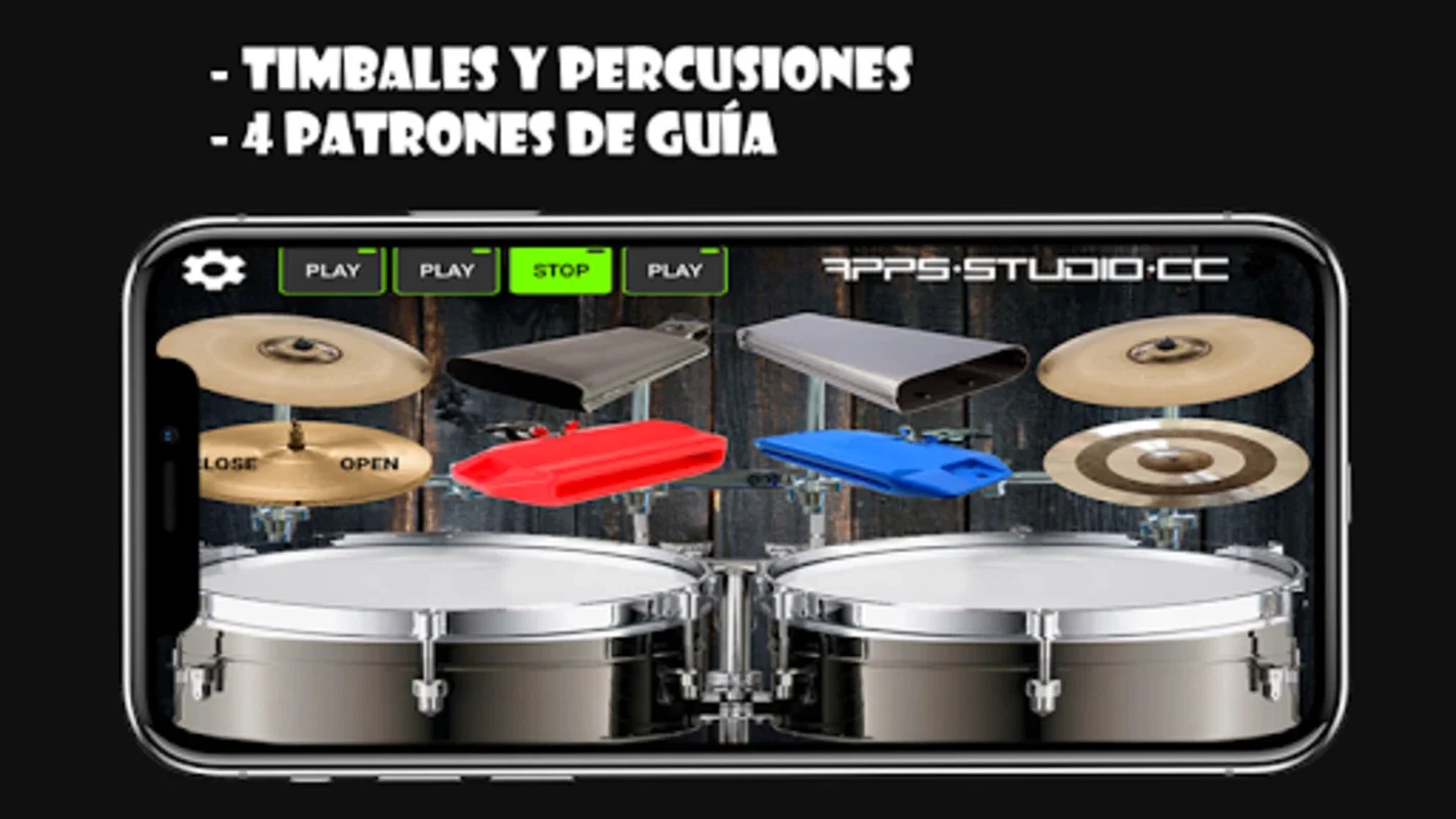 Timbales Para Tocar Cumbia for Android - No Downloading Needed