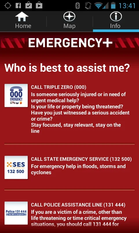 Emergency+ for Android: Precise Emergency Assistance