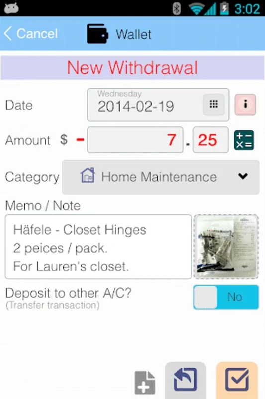 Evo Wallet for Android - Streamline Personal Finance