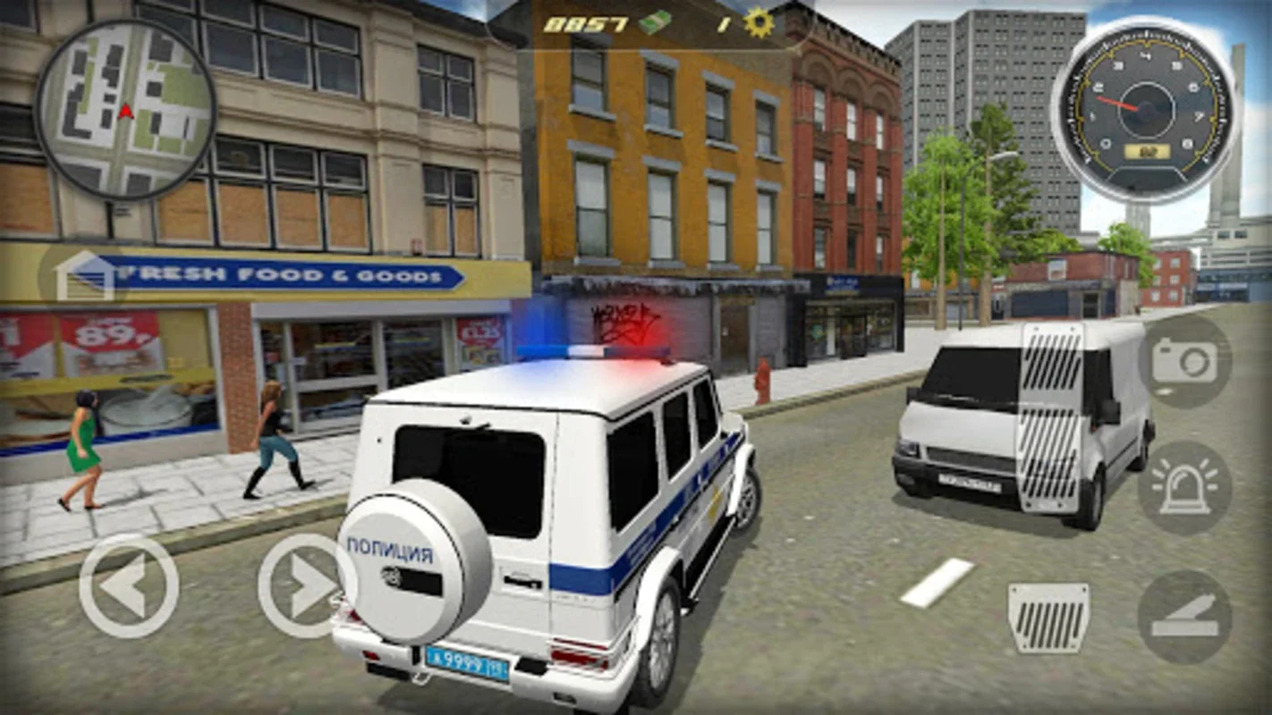 Police Car G for Android - Immersive Open-World Experience