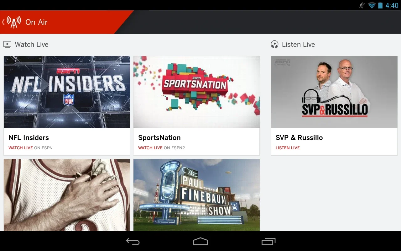 ESPN for Android - Stay Connected to Sports