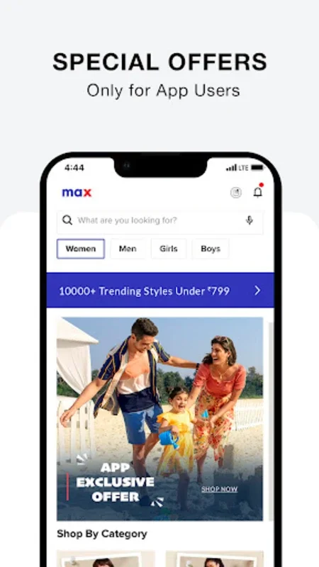 Max Fashion India for Android - Trendy Fashion at Your Fingertips