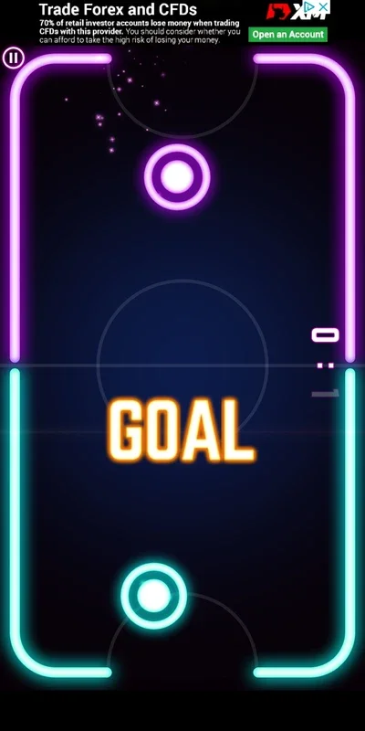 Neon Hockey for Android - Thrilling Air Hockey Game