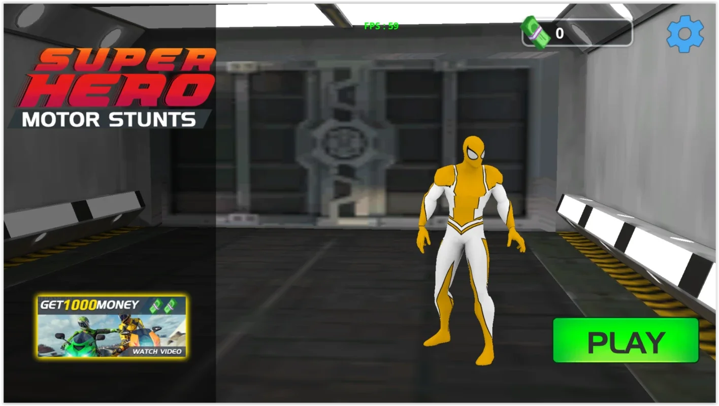 Superhero Motor Stunts Racing for Android - Thrilling Races & Stunts