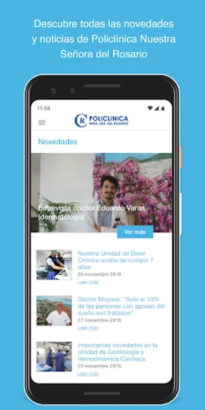 Grupo Policlínica for Android - Simplify Healthcare