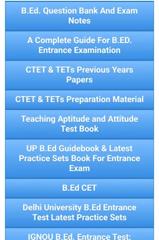 B.Ed Question Papers for Android - Ace Your Exams