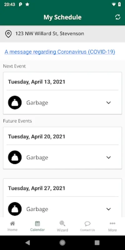 WasteConnect for Android: Efficient Waste Management