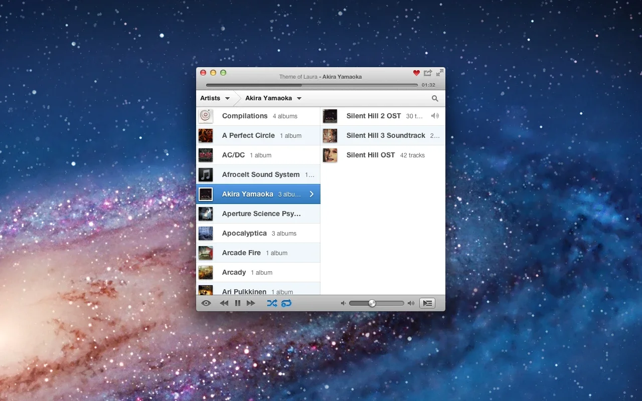 Ecoute for Mac - Stream iTunes Music Effortlessly