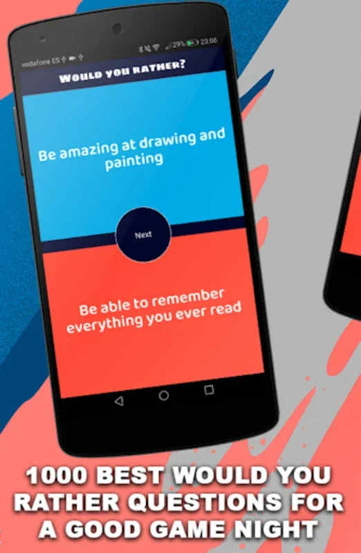 Would you rather? Quiz game for Android - Engaging Decisions