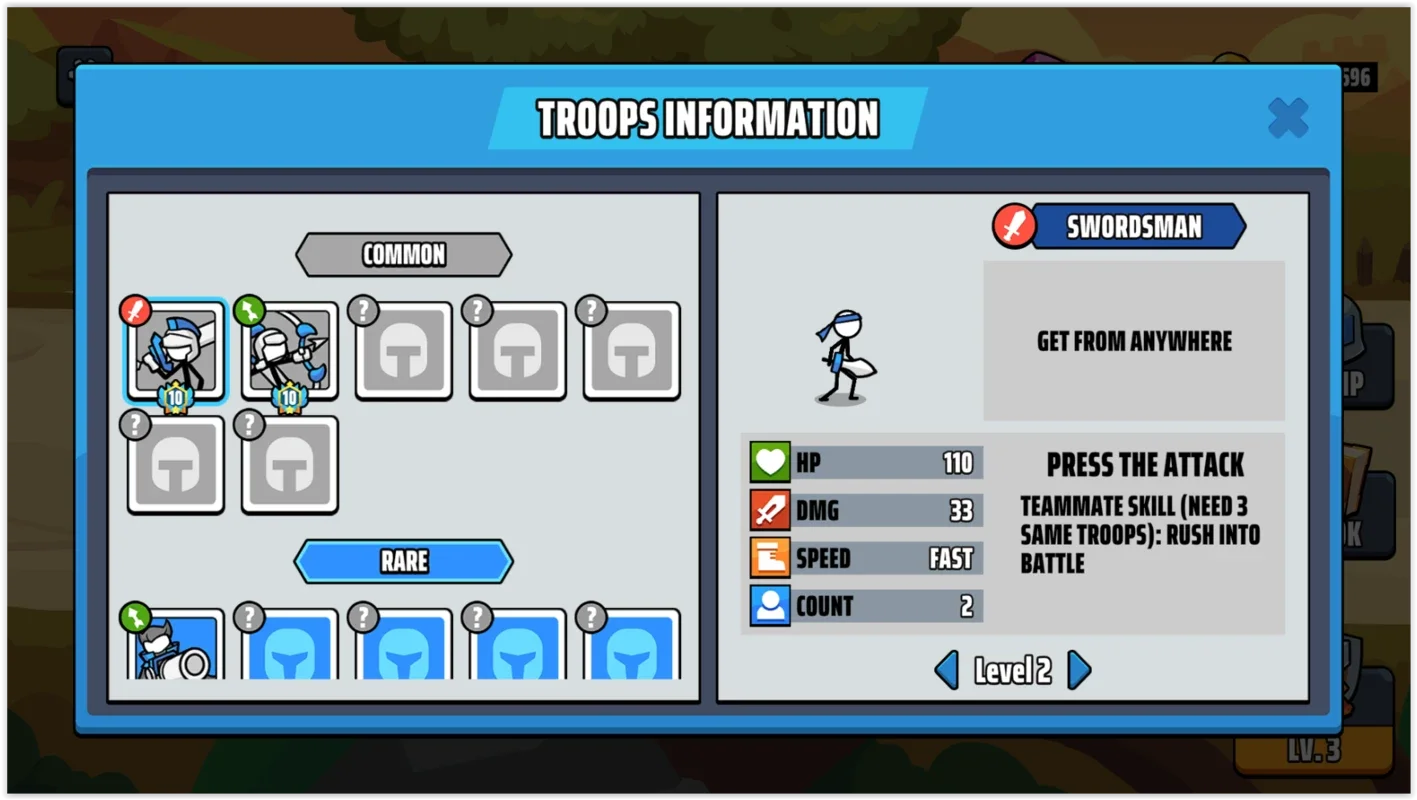 War Tactics for Android: Build and Command Your Stickman Army