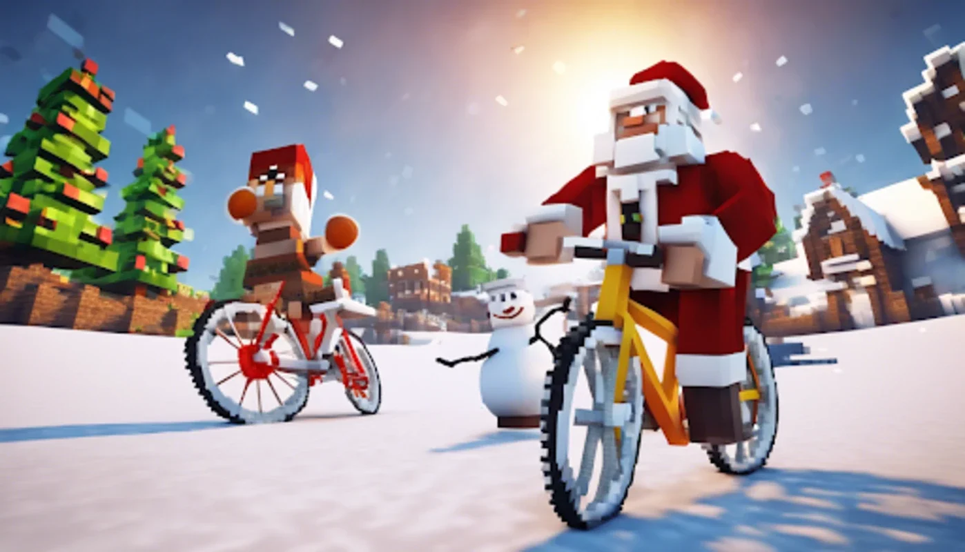 Santa Bike Master for Android: A Festive 3D Adventure