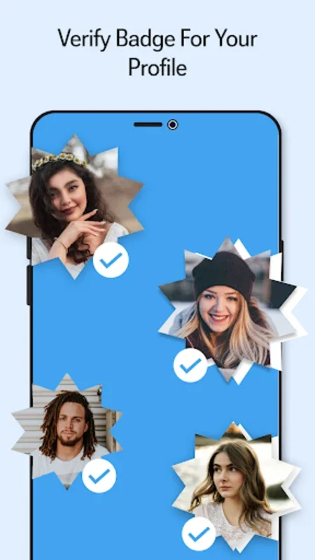 Verify Badge for your profile on Android - Download from AppHuts