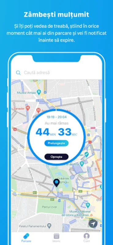 AmParcat for Android - Simplify Parking in Romania