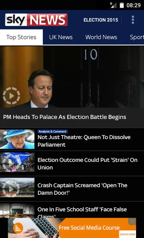 Sky News for Android: Stay Informed with the Latest News