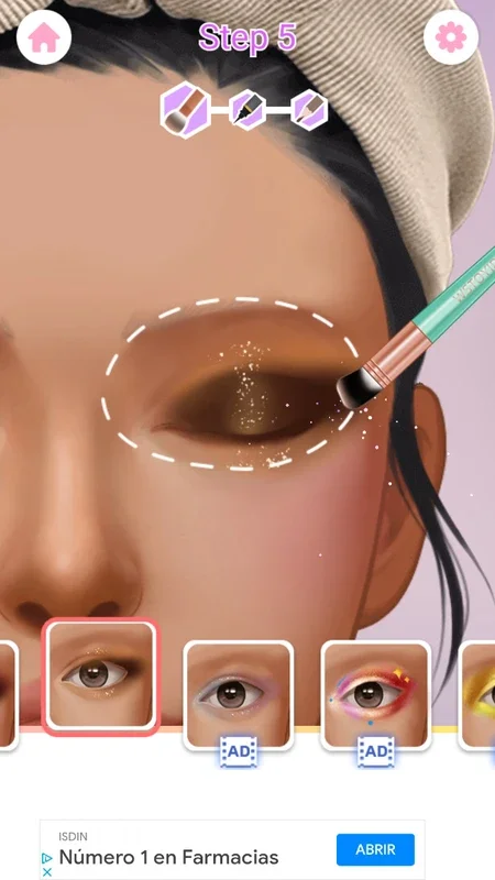 Makeup Styling for Android: A Relaxing Makeup Game