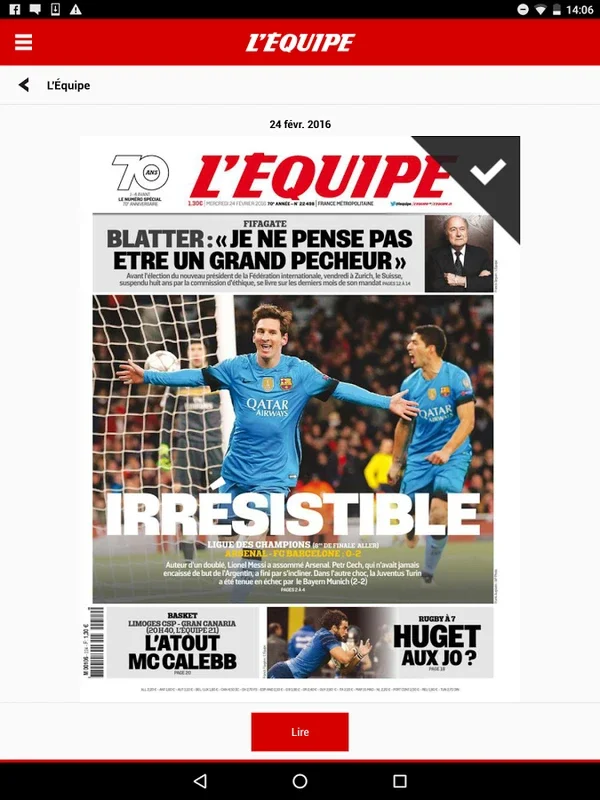 L’Équipe for Android: Comprehensive Sports Coverage