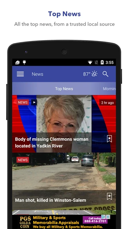 FOX8 for Android: Stay Informed with Local News