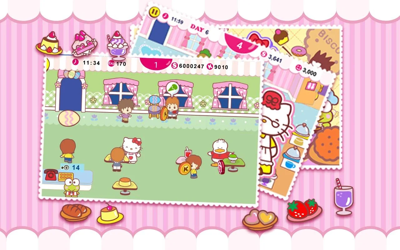 Hello Kitty Cafe Seasons for Android - Manage Your Cafe on the Go