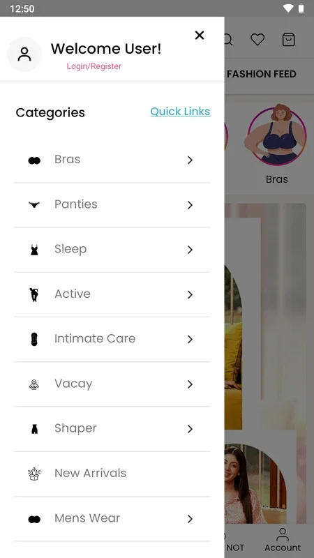 Clovia for Android - Shop for Quality Lingerie