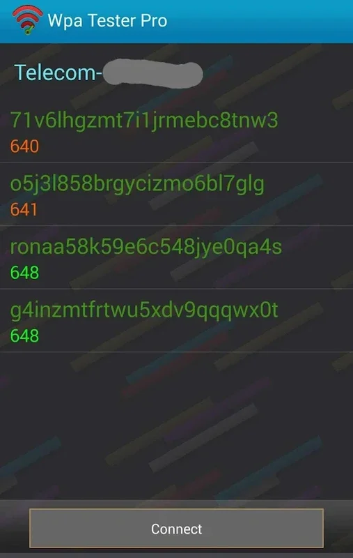 Wpa Tester Pro for Android - Generate Default Wi-Fi Passwords