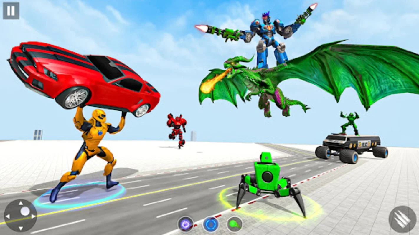 Police Limousine Robot Transform 2020 for Android: Epic Battles and Advanced Mechs