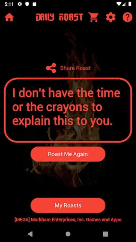 dailyroast for Android - Enjoy Daily Witty Humor