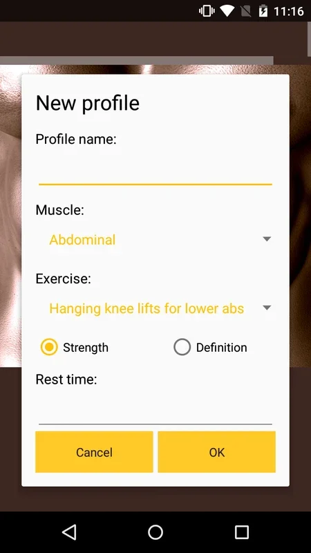 Personal trainer gym fitness for Android - Customize Your Home Workouts