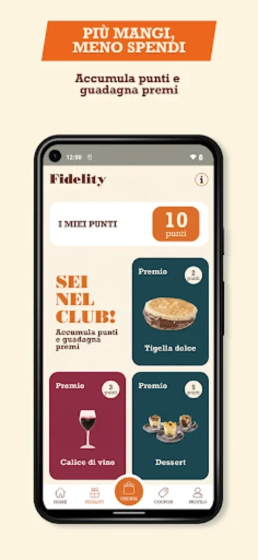 Dispensa Emilia for Android - Seamless Dining & Rewards