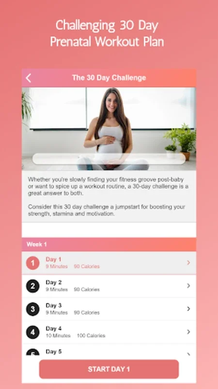 Pregnancy Workout Program for Android: Safe Trimester Workouts