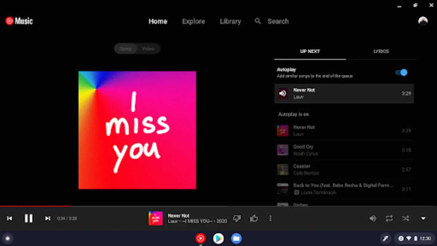 YouTube Music for Chromebook: Stream 70M+ Songs on Android