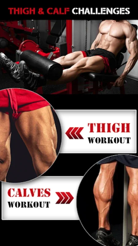 Legs Workout for Android - Achieve Strong Legs