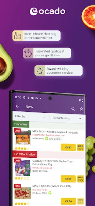 Ocado for Android: Convenient Grocery Shopping