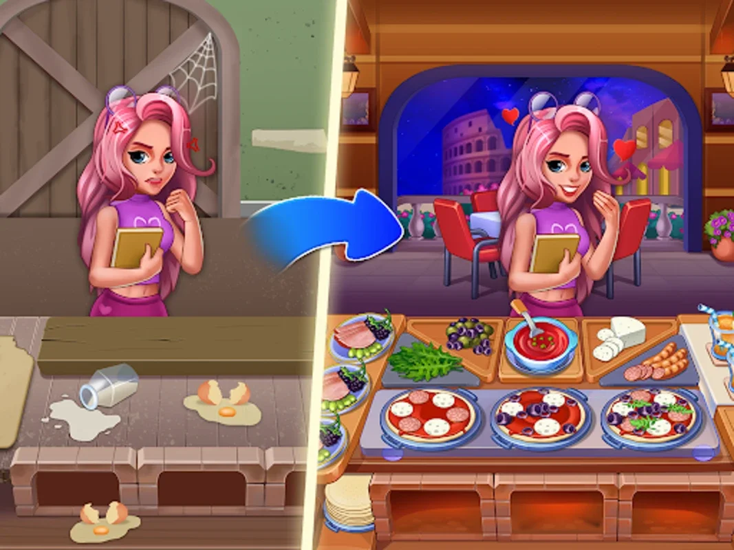 Cooking Land for Android - Culinary Skills and Restaurant Management