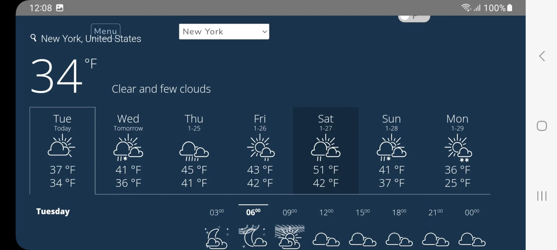 SSuite Dune Weather App for Android - Get Real-time Weather Info